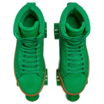 Bottega Veneta Quilt Rollers Lambskin Cushioning Abrasion Resistant Coverage High top Outdoor Shoes Men"s Ecru
