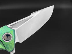 Складной нож Guerrero [M390 green CrystalTi green carbon]