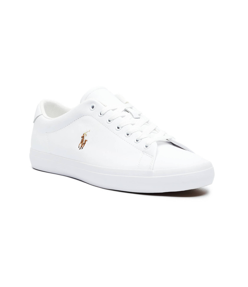Кожаные кроссовки longwood POLO RALPH LAUREN - белый(816785025)