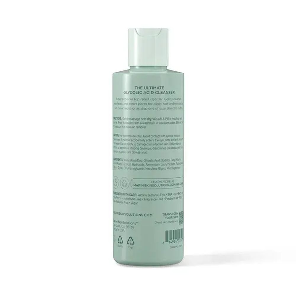 Jan Marini BIOGLYCOLIC® FACE CLEANSER Очищающая эмульсия на основе гликолевой кислоты для выравнивания тона и рельефа кожи. Объем: 178 мл