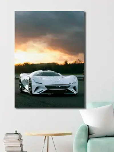 Картина "Jaguar Vision", галерейная 30х40см 1шт.