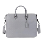 COACH Gotham Leather Briefcase Large Men"s Heather Gray