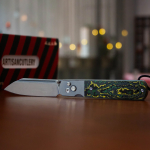 Складной нож Artisan Cutlery Holm, сталь CPM S90V, 1875G-FCTX