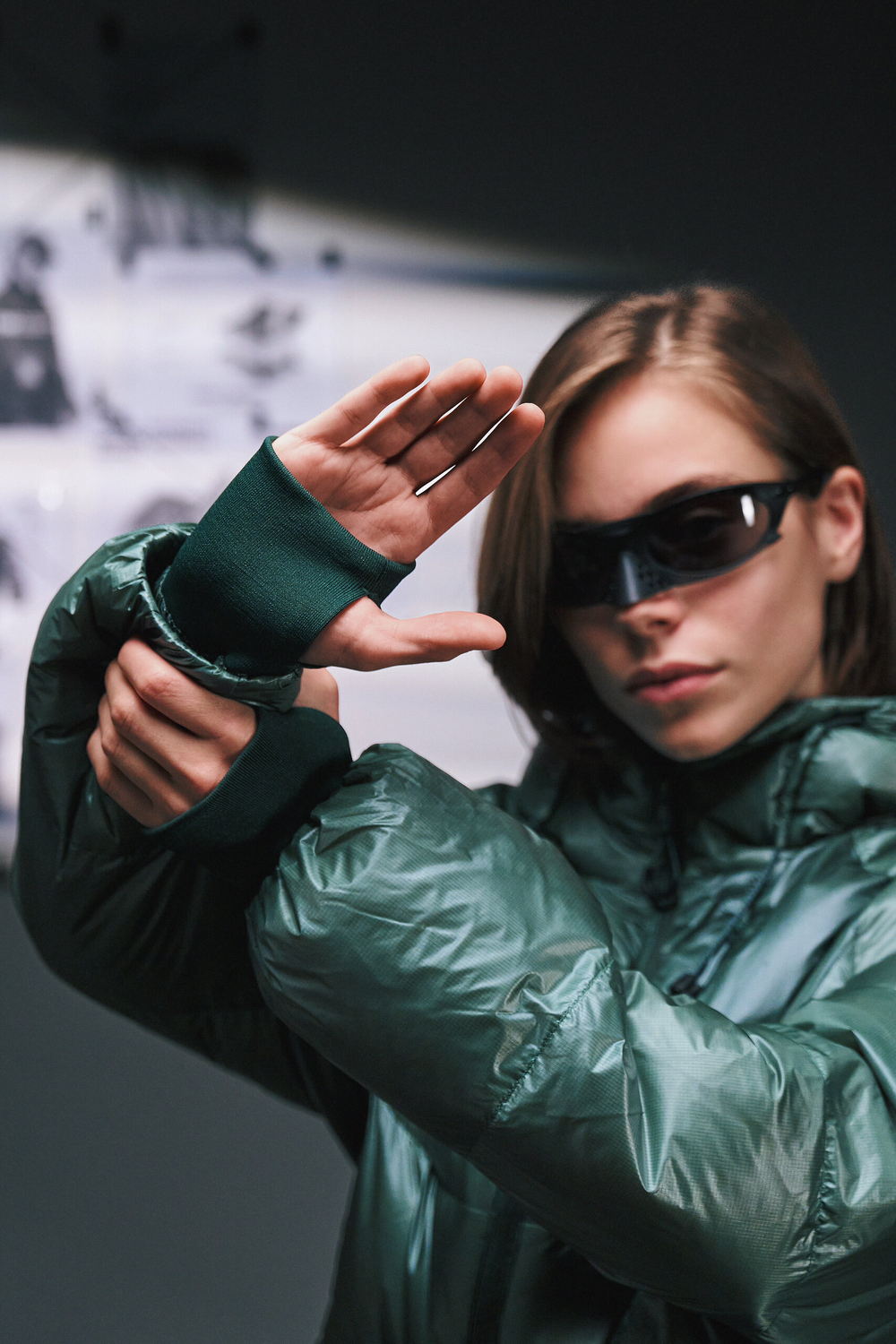 Куртка Nothomme Chasing the Light Down Jacket "Lush Green"