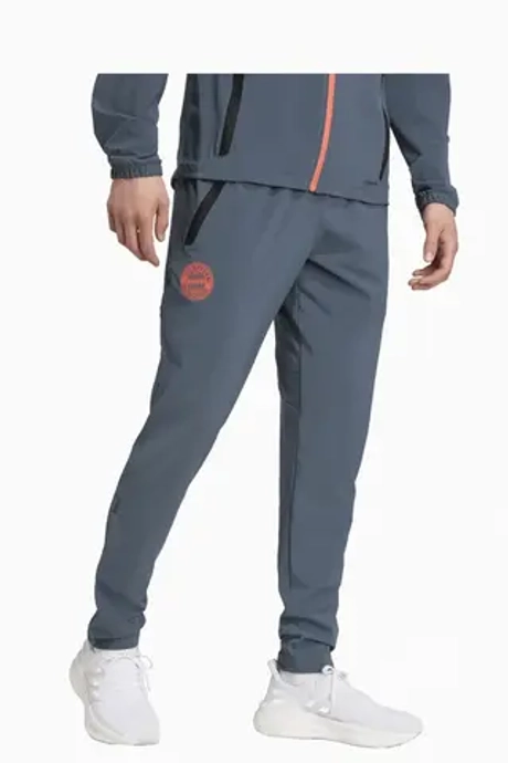 Штаны adidas FC Bayern 25/26 Competition Vis Tech Travel - серый