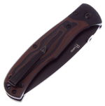 Складной нож Prime D2 Black Titanium, G10 Black-Red Handle, Kizlyar Supreme, 4650065056014