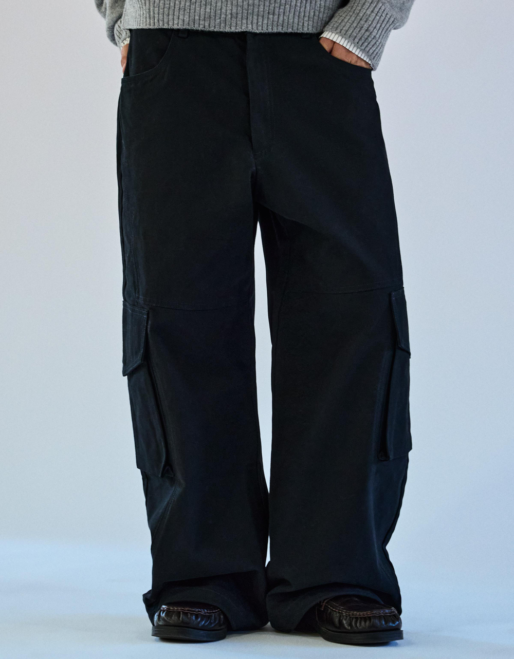 Мужские брюки карго baggy fit, арт. 4299/335 - BERSHKA