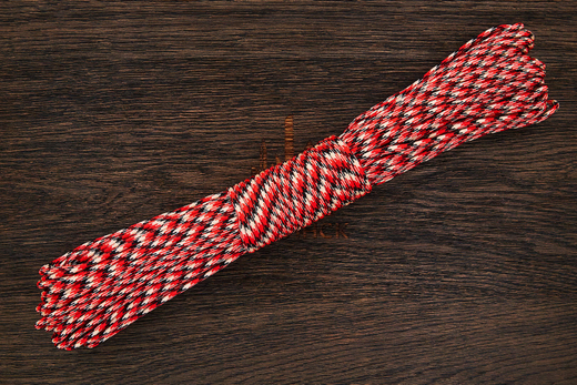 Паракорд «Camo red-white», 1 метр