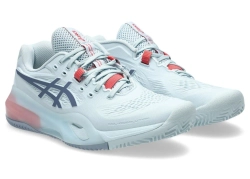 Женские теннисные кроссовки Asics Gel-Resolution X Clay - sky/grey blue
