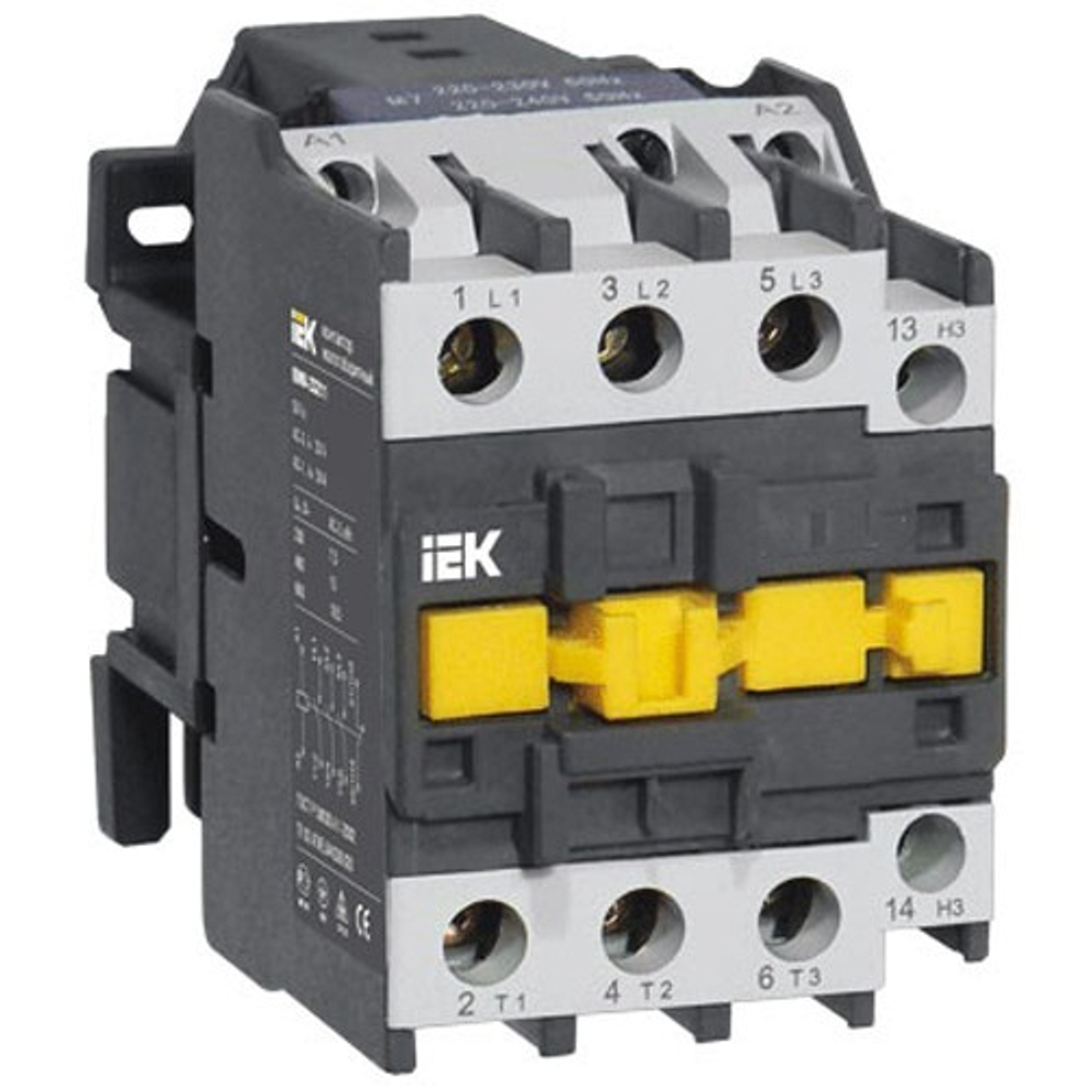 Контактор ИЭК КМИ 34012 40А 400В/AC3 1HO KKM31-040-400-11