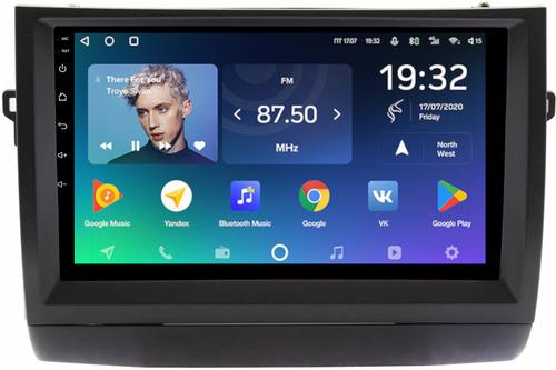 Магнитола для Toyota Prius 20 2003-2011 (вниз, авто с JBL) - Teyes CC2 PLUS монитор 9" QLED, Android 10, Быстрая, SIM-слот