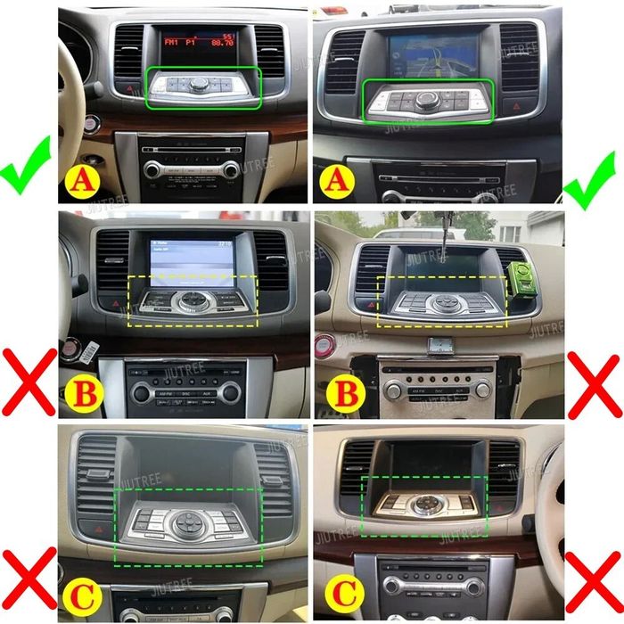 Магнитола для Nissan Teana J32 2008-2013 (взамен монохром экрана) - Parafar PF969RN2K на Android 13, Быстрая, QLED+2K, CarPlay, 4G SIM-слот