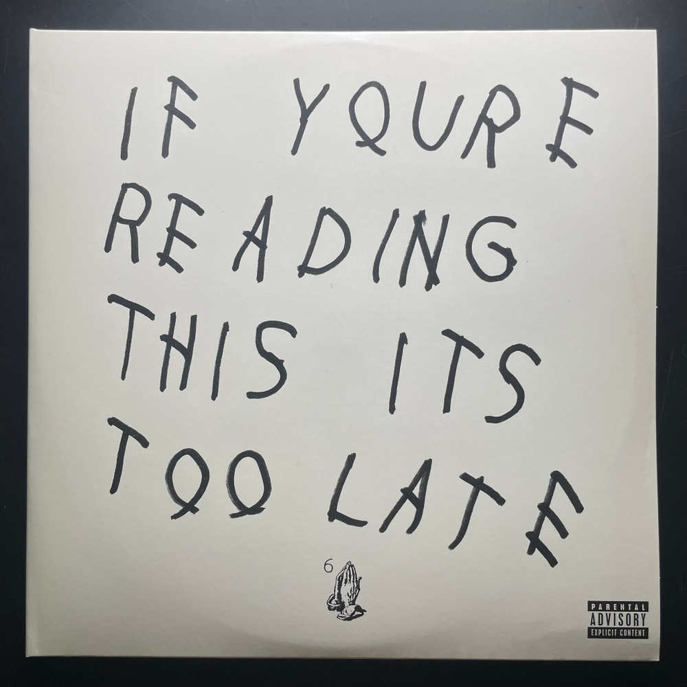 Drake ‎– If You're Reading This It's Too Late 2LP (Европа 2016г.)