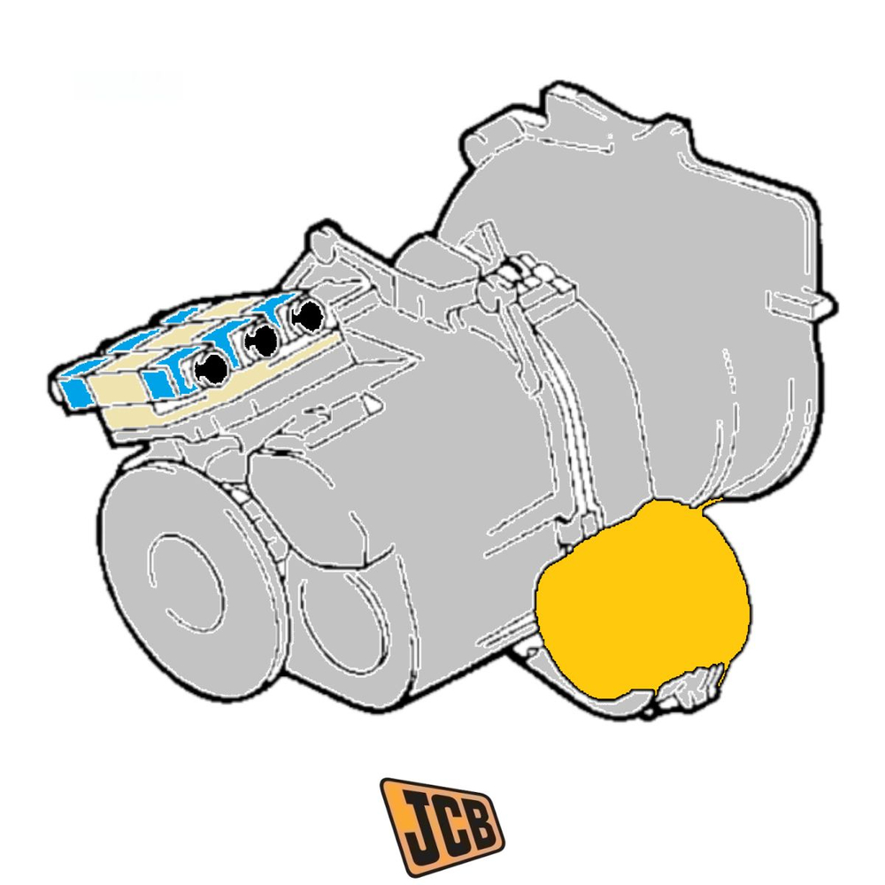 Коробка передач в сборе JCB 460/91230