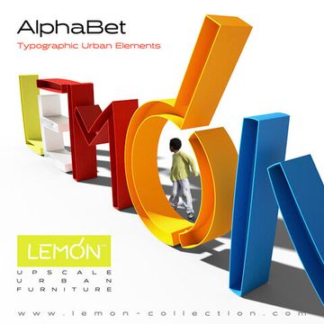 Скульптурный элемент AlphaBet by LEMON