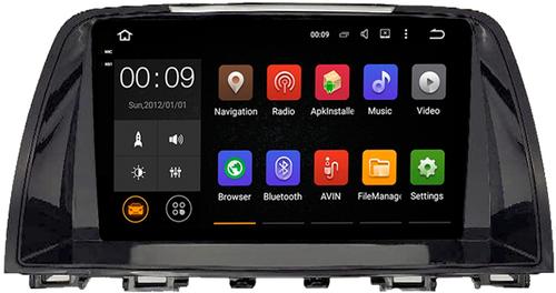 Магнитола для Mazda 6 2012-2014 - AIROC 2K RX-2425 Android 13, Быстрая, QLed+2K, CarPlay, SIM-слот