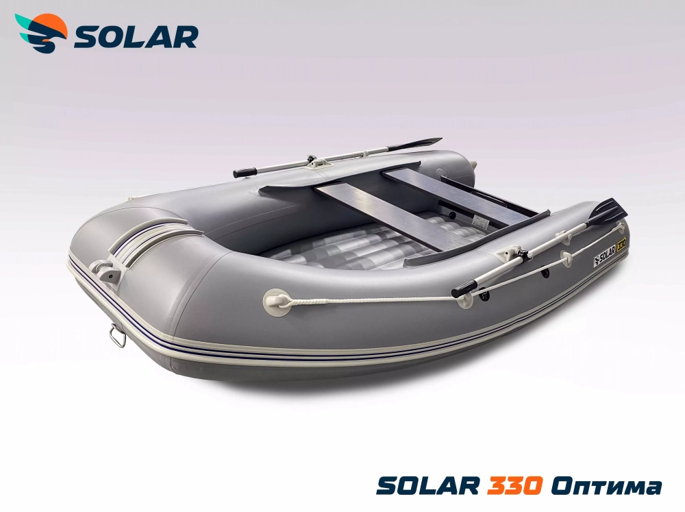 Лодка надувная моторная solar-330 к (оптима)