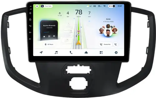 Магнитола для Ford Transit 7 2014-2023 - Teyes CC4L монитор 9" IPS, Android 14, Быстрая, Snapdragon 662, CarPlay, 4G SIM-слот
