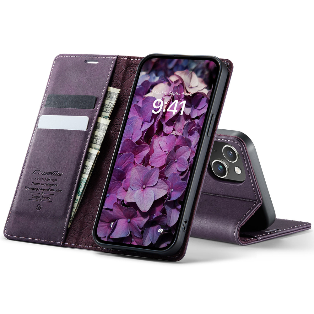 Чехол-книжка CaseMe RFiD iPhone 14 Plus
