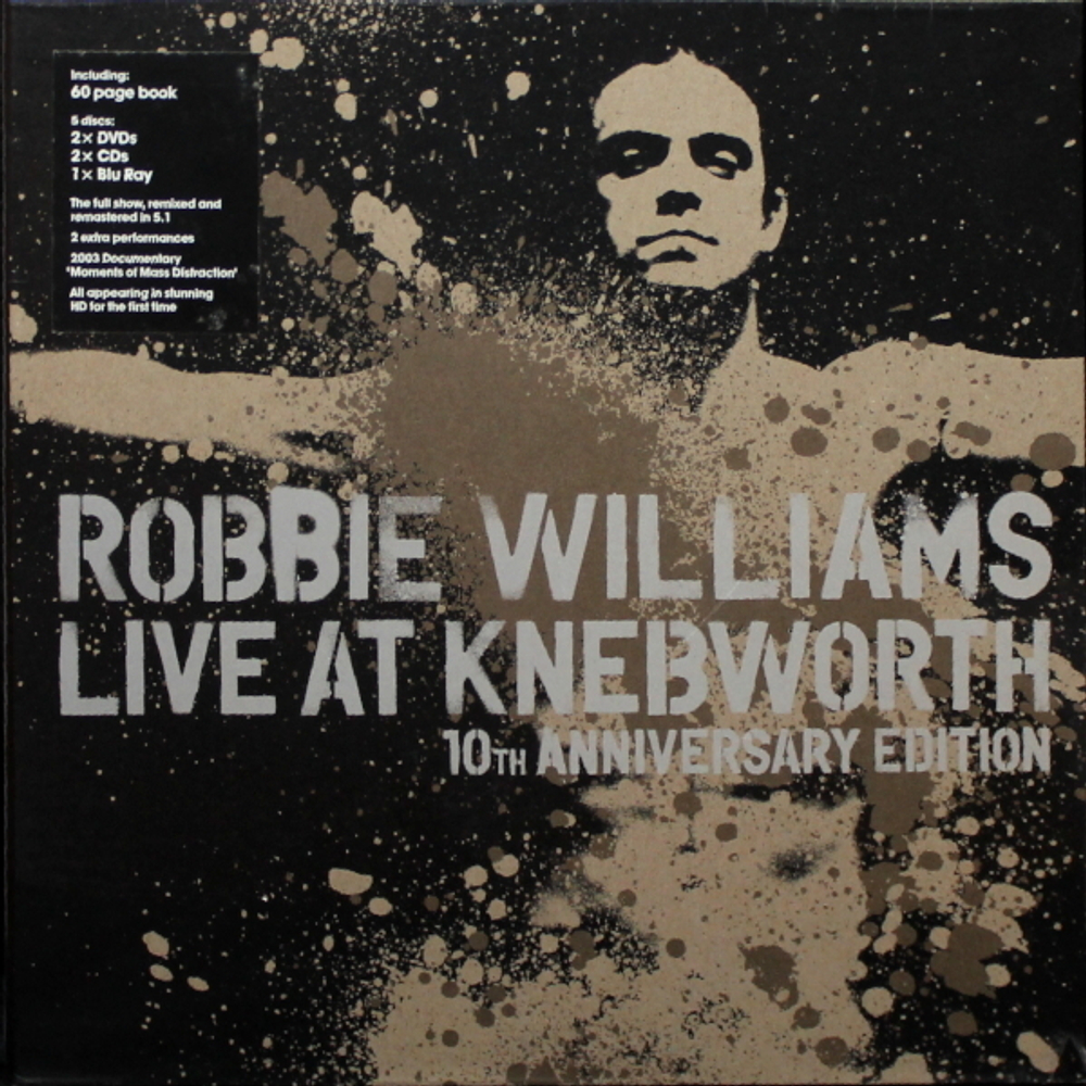 Robbie Williams / Live At Knebworth (10th Anniversary Edition) (2CD+2DVD+Blu-ray)