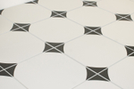 Smile Tile Эклектика Брайтон Черный 20x20