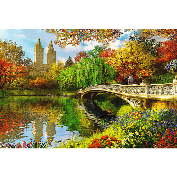 Puzzle "501" - Central Park, Manhattan, New York / Wooden Puzzles