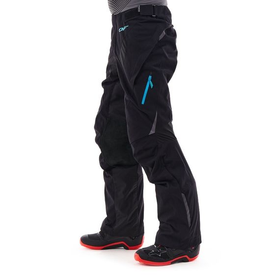 ШТАНЫ DRAGONFLY ЭНДУРО FREERIDE BLACK - BLUE 2023
