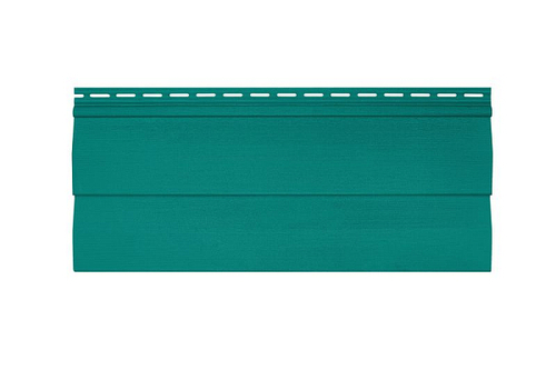 Сайдинг Tecos Premium+ Корабельный брус Изумруд 3660х230 мм