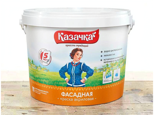 (КАЗАЧКА) ВД- АК фасадная 4,5 кг