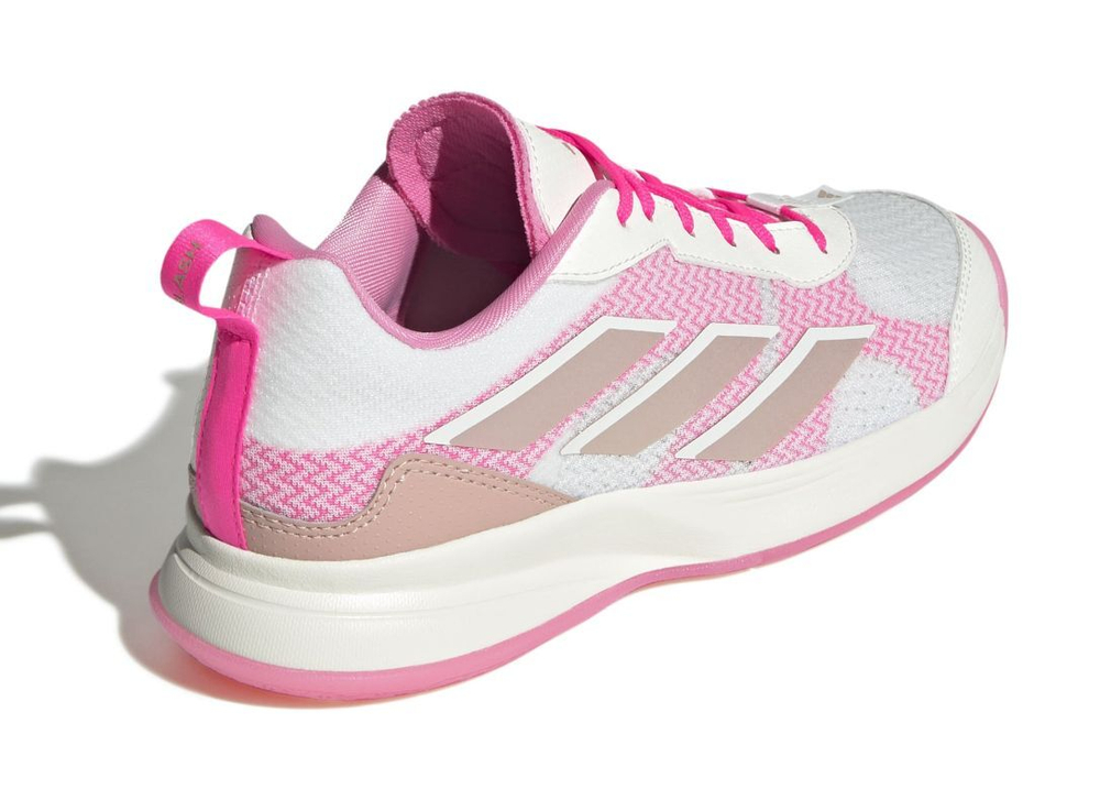 Женские теннисные кроссовки Adidas Avaflash - core white/silver metallic/lucid pink