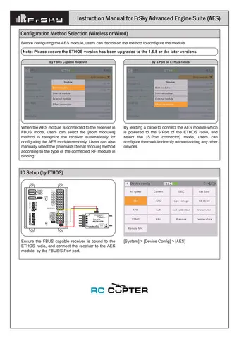 Модуль FrSky Advanced Engine Suite (AES) для системы зажигания