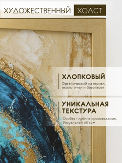 Картина на стену интерьерная на холсте 65*65 см
