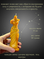 Свеча для повышения женской энергетики, привлечения мужчин