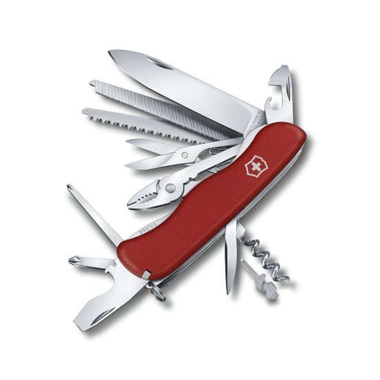 Складной нож Victorinox 0.8564 WorkChamp c клинком из стали X55CrMo14, рукоять ABS-пластик