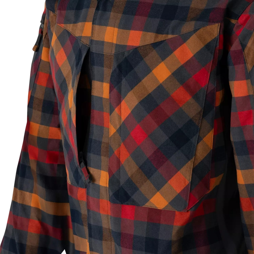 Рубашка Helikon-Tex MBDU Shirt Dark Autumn Checkered (3XL/Regular, Dark Autumn Checkered)