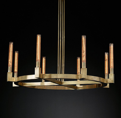 Люстра Cannele 8 brass