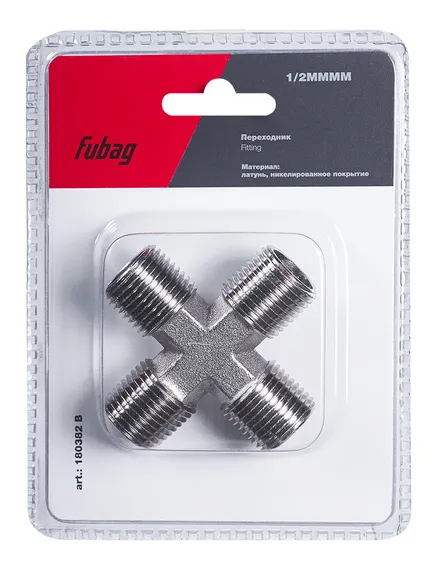 Переходник Fubag 1/2"MMMM в блистере