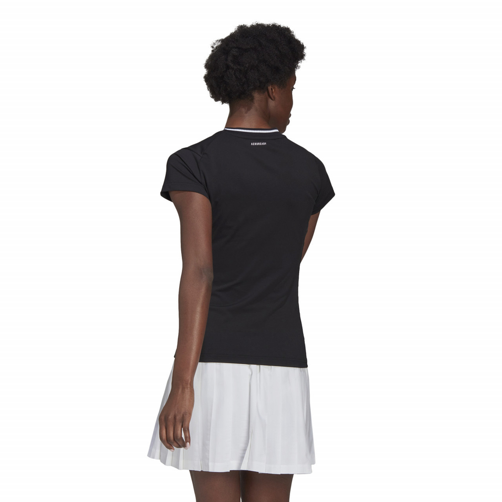 Женская теннисная футболка Adidas Freelift Tee W - черный