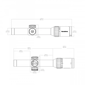Прицел Vector Optics Continental X10 1-10x24I ED FIBER (SCOC-47)