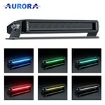 Светодиодная балка, люстра Aurora дальний белый свет с подсветкой RGB DRL