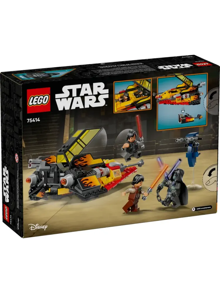 Конструктор Star Wars 75414 Снегоход Force Burner