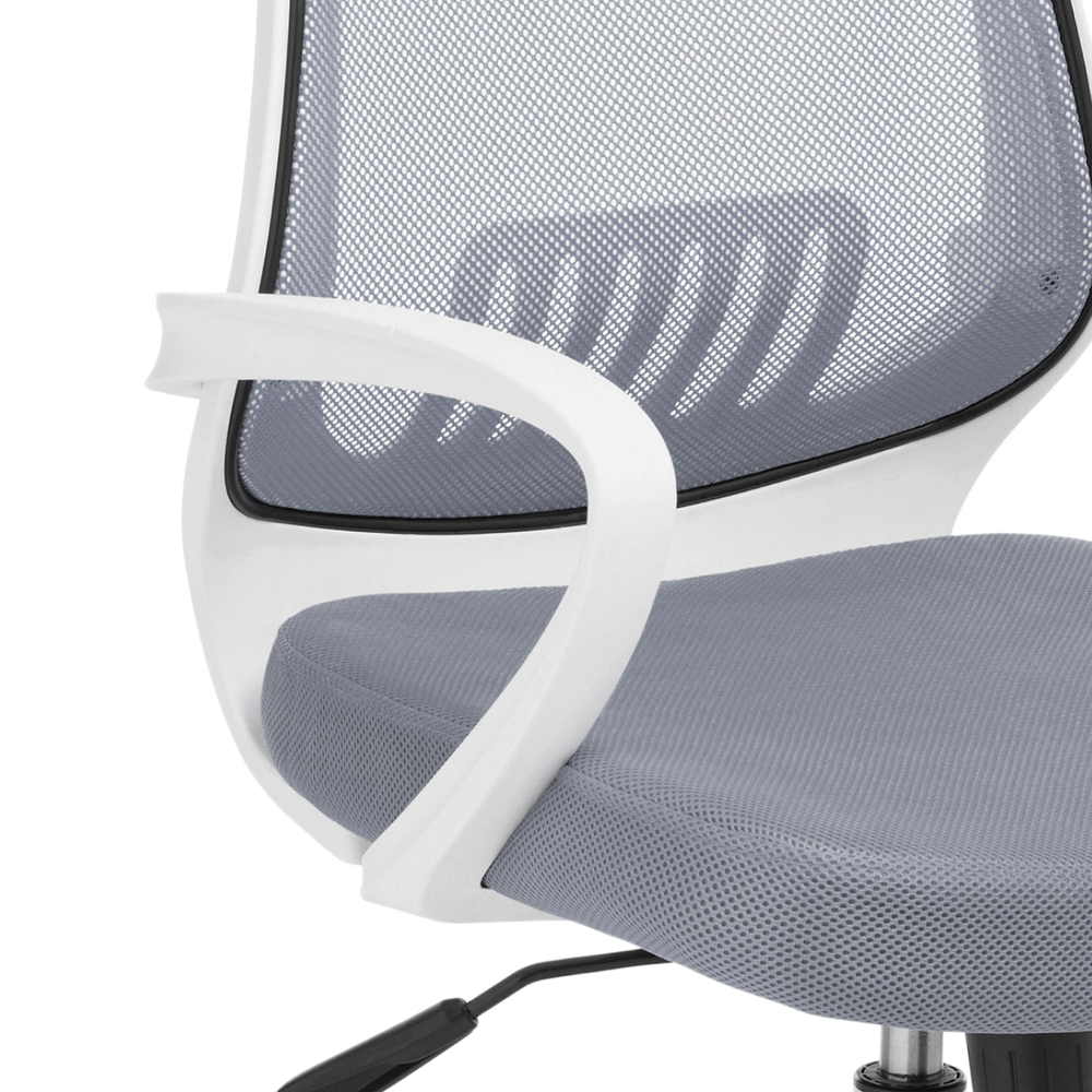 Компьютерное кресло Woodville Ergoplus light gray, white