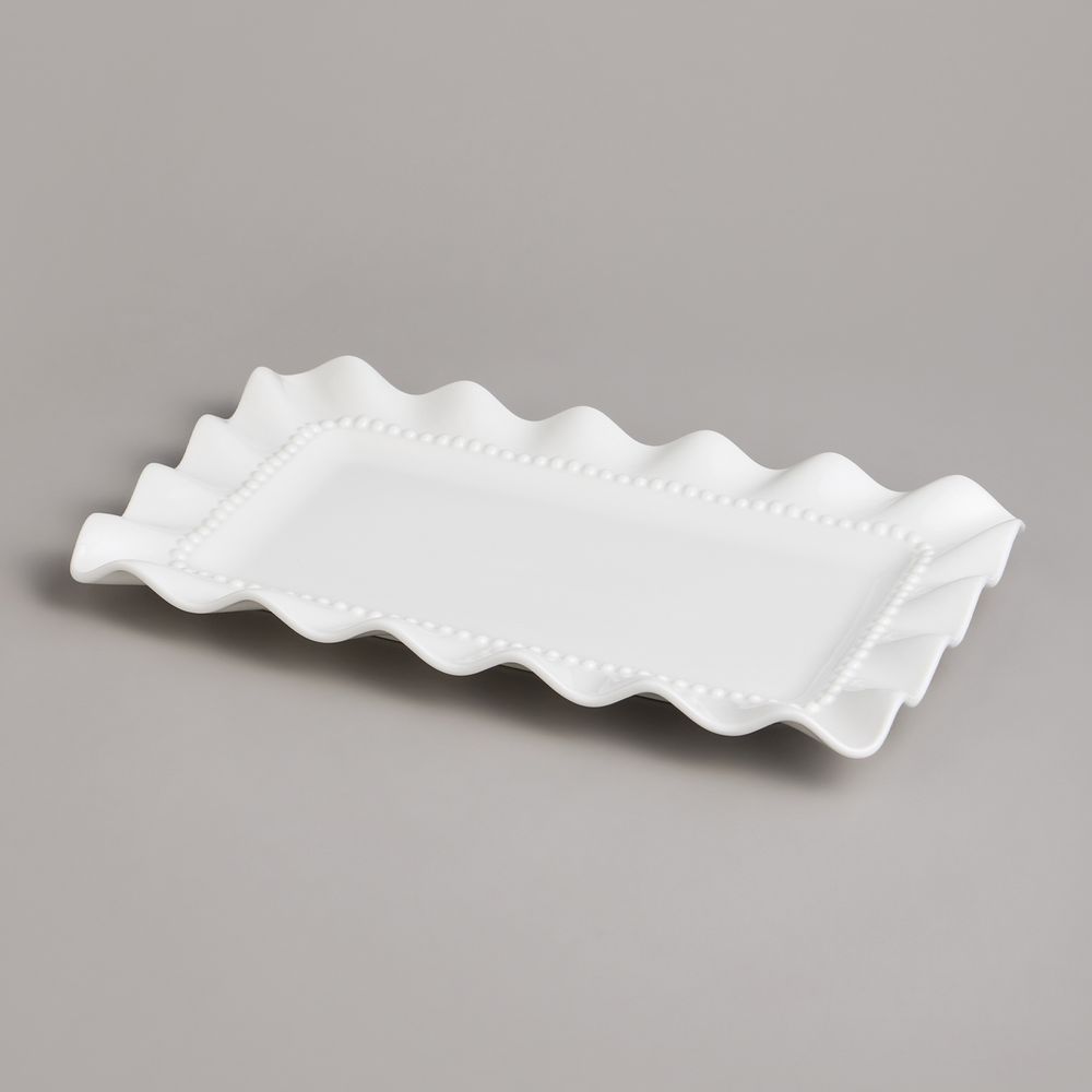 БЛЮДО LEFARD "WAVE" ПРЯМОУГОЛЬНОЕ 30,5*18,5*3 CM (КОР=24ШТ.)
