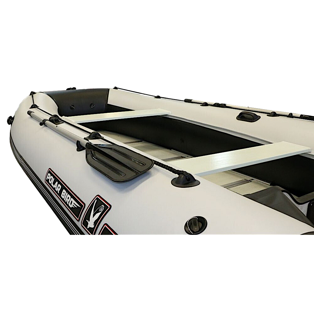 Лодка ПВХ Polar Bird Орлан PB-450E New Eagle пол-стеклокомпозит -