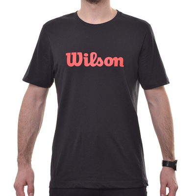 Мужская теннисная футболка Wilson Graphic T-Shirt - black