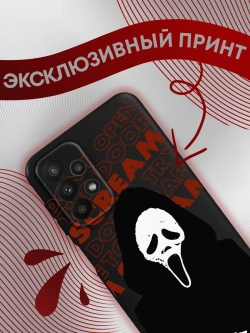 Чехол на Samsung A23 с 3D принтом
