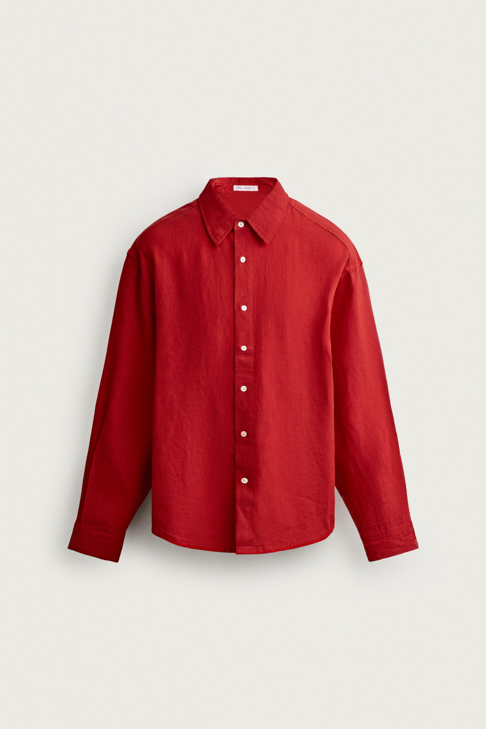 РУБАШКА RELAXED FIT ИЗ 100% ЛЬНА — ZARA · 2634/374