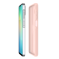 Матовый светло-розовый чехол для Samsung Galaxy A08 4G, Galaxy A07 (4G, 5G) и Galaxy A06 (4G, 5G), серия Yind Series от Dux Ducis