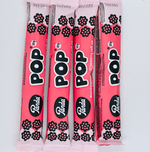 Лакрица Panda POP набор (4 шт. по 22 г) с клубничной начинкой, 88 г (Из Финляндии)