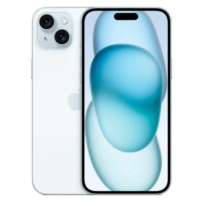 iPhone 15 Plus, голубой